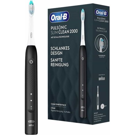Oral-B Pulsonic Slim Clean 2000 schwarz