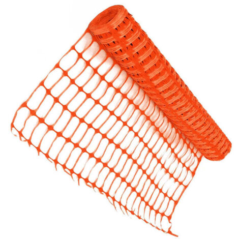 Orange 50cm Barrier Fencing Mesh Safety Netting Roll