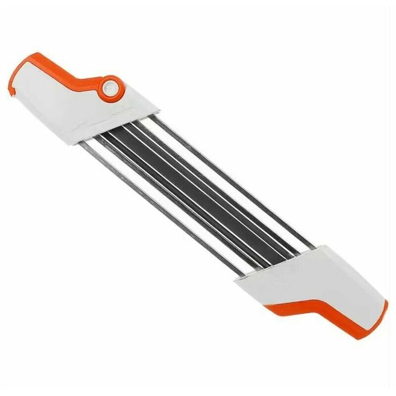 Orange-blanc 4.0 mini lime à tête de meulage électrique portable mini lime à chaîne manuelle adaptée à la salle des outils