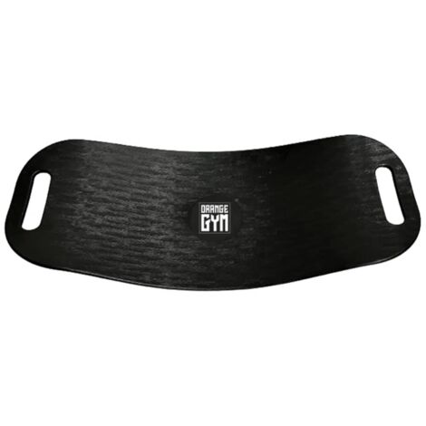 Orange gym balance board - schwarz