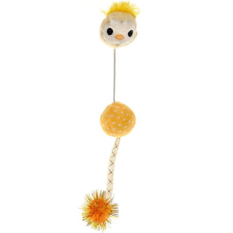 Orange - Jouet en peluche mignon pour chat