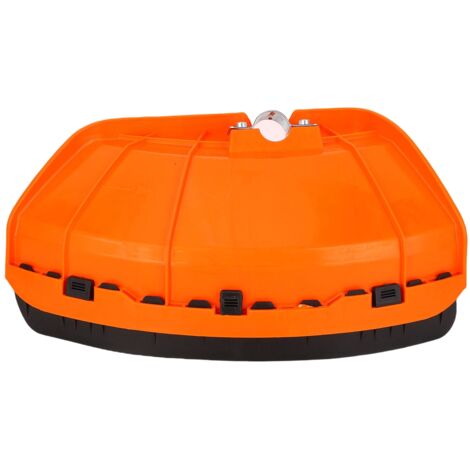 Orangefarbene Rasenmäherabdeckung aus Kunststoff, 26/28 mm – wasserdicht und staubdicht