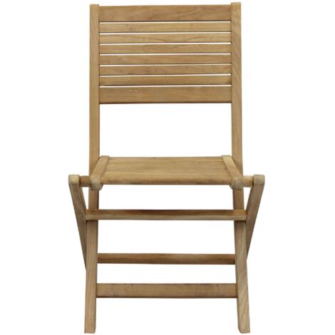 ORATOR - sedia da giardino pieghevole in legno di teak