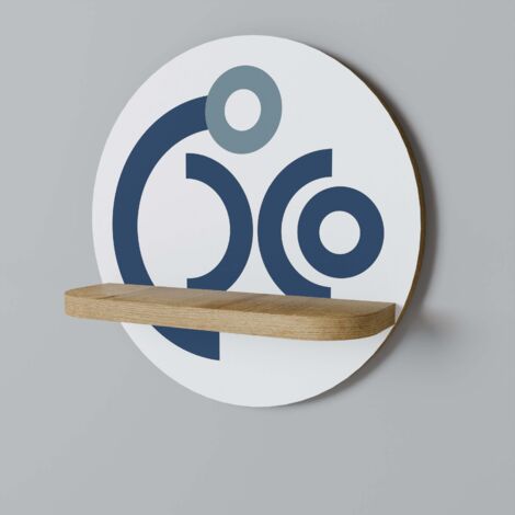 ORB DESIGN Rundes Regal