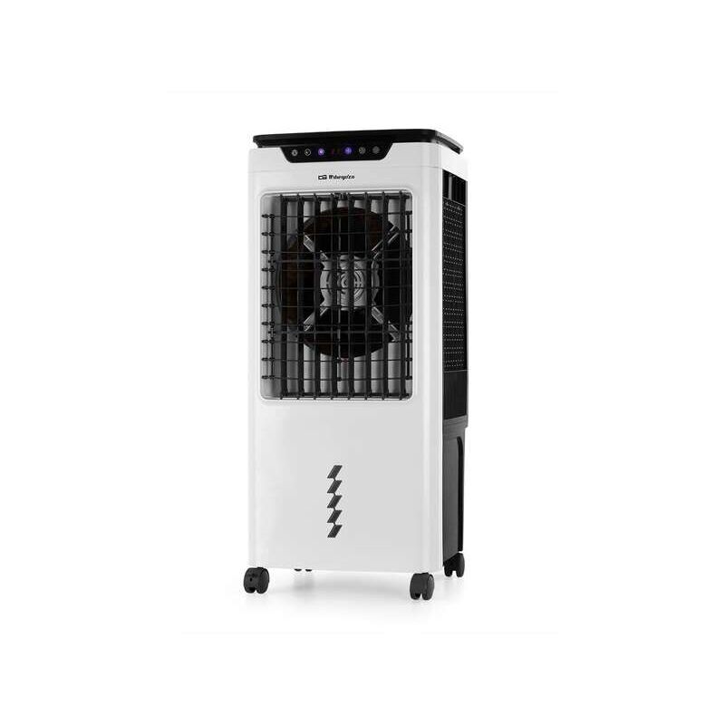 Orbegozo - air 55 air conditionné 3 en 1 - purifie, humidifie et rafraîchit l'air - réservoir de 35l - puissance 150w - minuterie 12h - commande