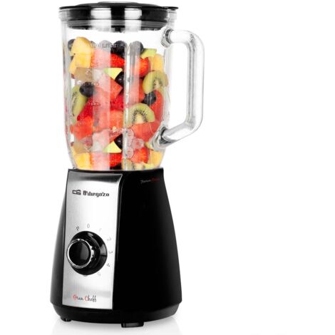 Orbegozo BV 6575 licuadora 1,5 L Batidora de vaso 600 W Negro