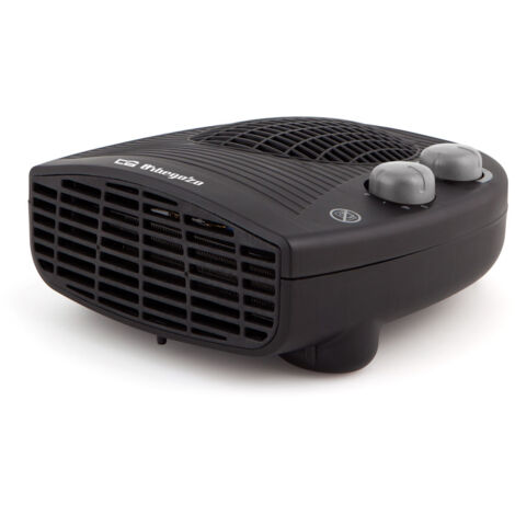 Orbegozo calefactor horizontal FH 5028, termostato regulable, posición ventilador, luz indicadora de encendido, 2000 W