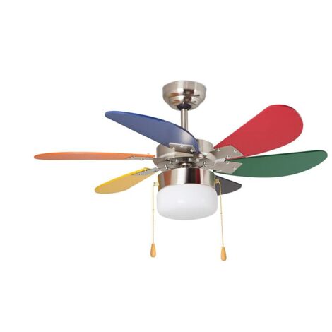 Orbegozo CC 65085 Ventilador Techo Infantil con Luz 55W