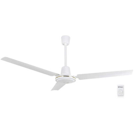 Orbegozo cf 86140 fan de ceiling fan elegant und funktionell - switch de wall - 5 speed - power 70w - 140cm de diameter - white