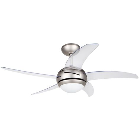 Orbegozo CP 54132-Ventilateur de plafond 112 cm couleur gris et transparent