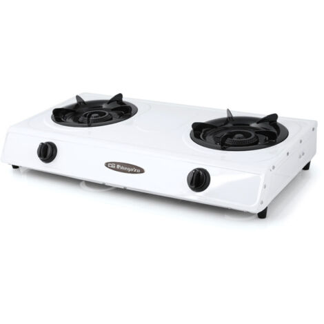 Orbegozo FO 2600 fornello a gas bianco 2 bruciatori 3,2 kW
