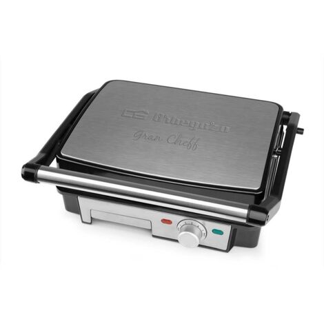 Orbegozo GR 4570 grill électrique noir acier inoxydable