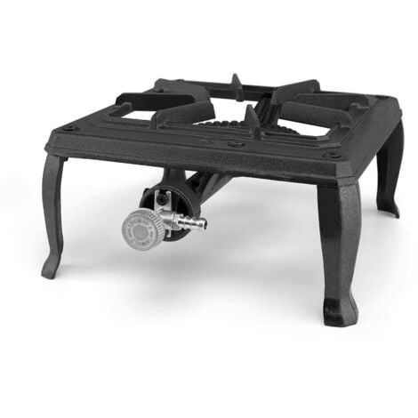 Orbegozo hornillo de gas FO 6100, cuerpo en hierro fundido, uso exterior