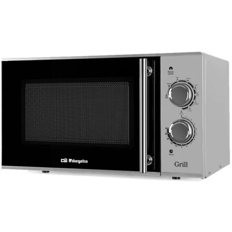 Orbegozo MIG 2321 - Horno Microondas Con Grill 23 Litros Inox