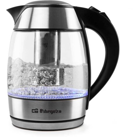 ORBEGOZO PAE HERVIDOR KT6040 2200W 1.8L CRISTAL