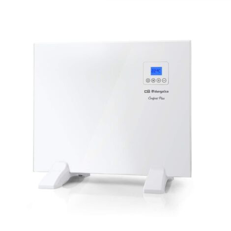 Orbegozo Panneau Radiant, télécommande, écran LCD, contrôle Tactile, Thermostat numérique, programmable 24/7,
