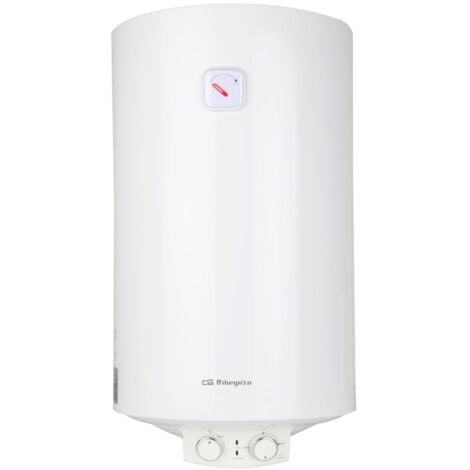 Orbegozo termo electrico TRM 34, 30 litros capacidad, ajuste ECO, termostato exterior, termómetro exterior, esmaltado vitrificado, valvula seguridad, bajo consumo, 1500W