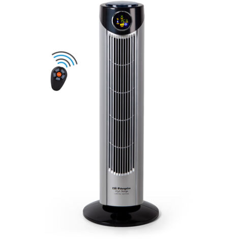 Orbegozo TWM 1010 ventilateur tour noir gris 45W