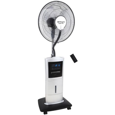 Orbegozo ventilador con humidificador SFA 7000, 3 velocidades, 3 modos, depósito 1,5 litros, 40 cm diámetro, 100 W