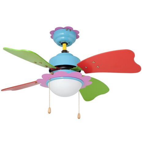 Orbegozo ventilador de techo con luz CC 62075, 3 velocidades, 4 aspas, sistema de ventilación reversible, 75 cm diámetro, 50 W