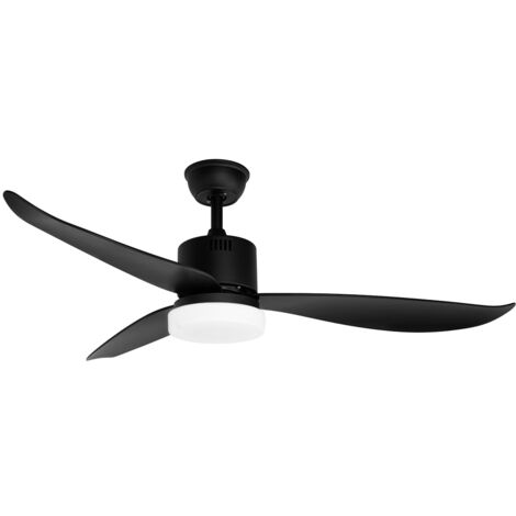 Orbegozo ventilador de techo  con luz CP 102132, 3 velocidades, 3 aspas, mando a distancia, temporizador, 132 cm diámetro, 60 W