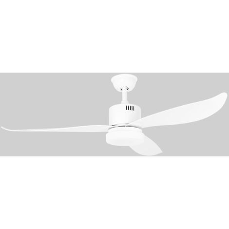 Orbegozo ventilador de techo con luz CP 103132, 3 velocidades, 3 aspas, mando a distancia, temporizador, 132 cm diámetro, 60 W