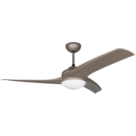 Orbegozo ventilador de techo con luz CP 93105, 3 velocidades, 3 aspas, mando a distancia, 105 cm diámetro, 50 W