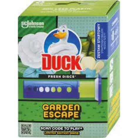 ORBICO Duck - Disco de gel de baño Garden Escape 36 ml - frescura y limpieza