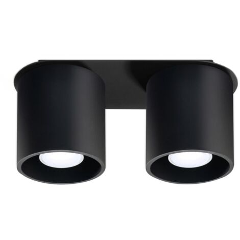 ORBIS 2 black ceiling light