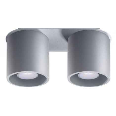 ORBIS 2 gray ceiling light