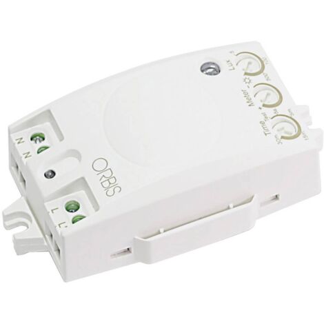 Orbis Ecomat mini OB135012 Détecteur de mouvement caché 360º