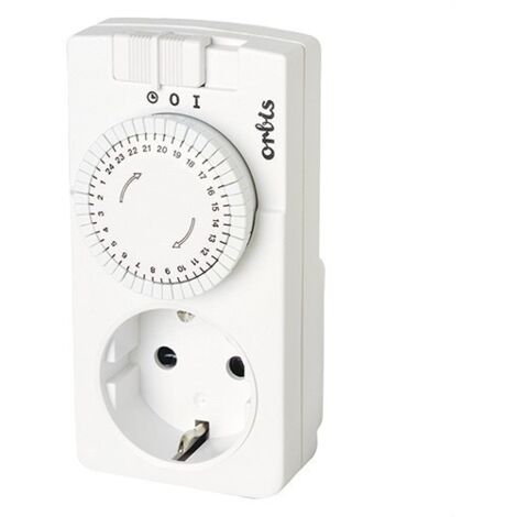 ORBIS OB162232  Interruptor horario analógico enchufable DOMO D 230V
