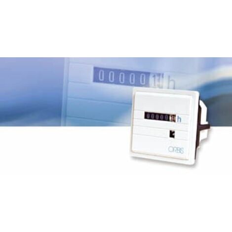 ORBIS OB180800  Contador de horas CONTA empotrable 230VCA