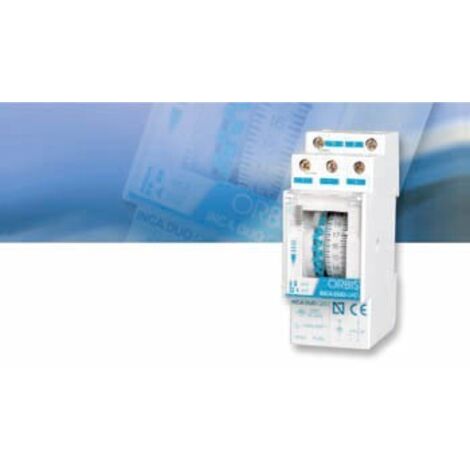 ORBIS OB330232  Interruptor horario modular INCA DUO QRD 230V