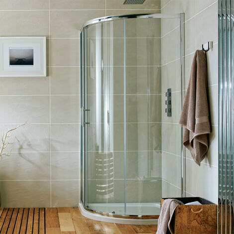 Orbit A6 1-Door Quadrant Shower Enclosure 800mm x 800mm - 6mm Glass