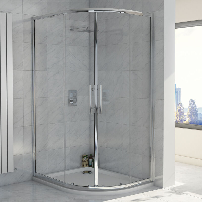 classix double door offset quadrant shower enclosu Classix double