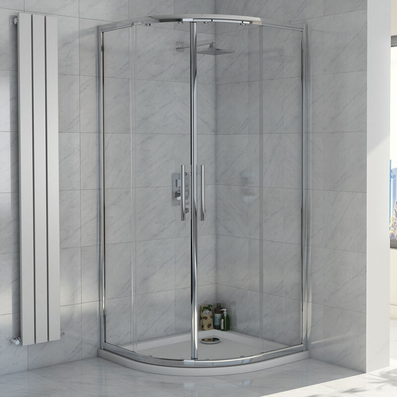 A8 2Door Quadrant Shower Enclosure 900Mm X 900Mm 8Mm Glass Orbit