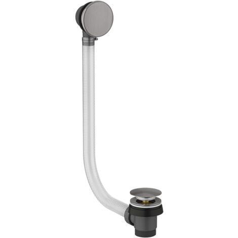 Orbit Bath Pop-Up Waste with Overflow - Gunmetal
