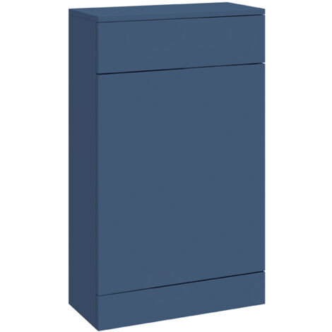 Orbit Empire Back to Wall WC Unit 500mm Wide - Matt Twilight Blue