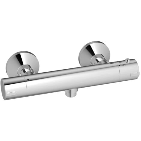 Orbit Rondo Thermostatic Bar Shower Valve Bottom Outlet - Chrome