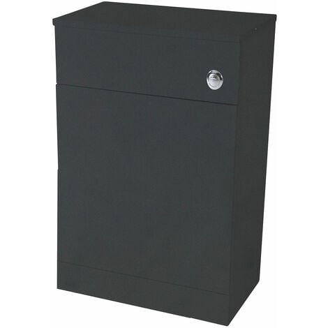 Orbit Verona Back to Wall WC Unit 500mm Wide - Anthracite