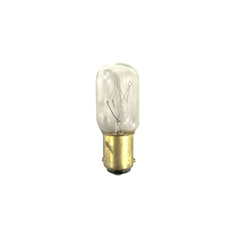Orbitec 118606 Ampoule tube B15D renf/cl 15W 240V - blanc