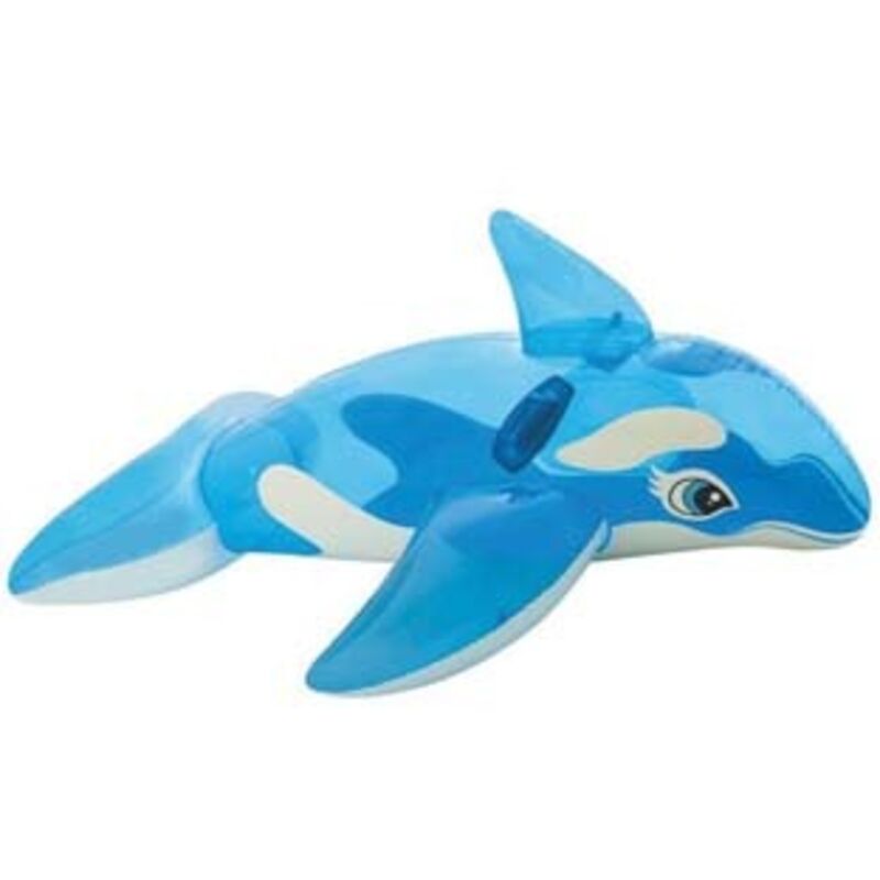 Orca gonfiabile cavalcabile +3 anni - cm.152x114 - peso kg.1,050 (art.58523) Intex