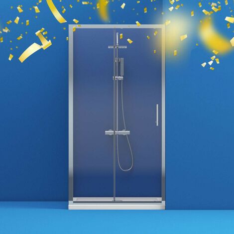 Orchard 6mm framed sliding shower enclosure 1200 x 800