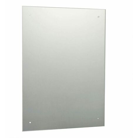 Orchard bevelled edge drilled bathroom mirror 600 x 450mm
