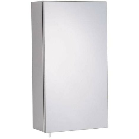 Orchard Reflex stainless steel mirror cabinet 550 x 300mm