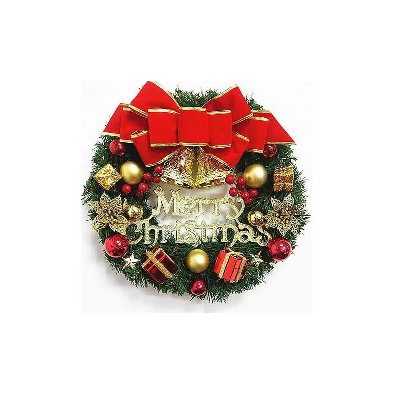 Orchid-Artificial Christmas Wreath-Christmas Wreath-Door Decoration-Christmas Decoration-Christmas Decoration-For