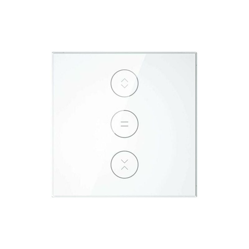 Orchid-Glass Panel For Roller Shutter Switch (White)