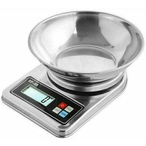 Food Scale 22lb/10kg, Kitchen Digital Scale USB Rechargeable with Weight  Grams Ounces Cooking Baking, Stainless Steel and Tempered Glass Platform  Waterproof - China Kitchen Digital Scale and Food Scale price