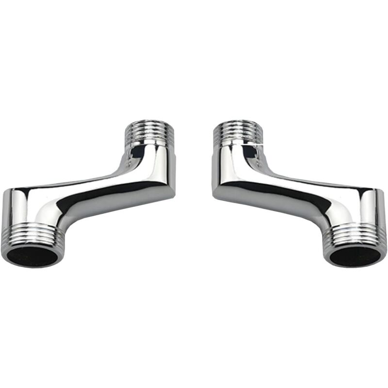 Image of Orchidée - 2pcs Shower Counter Elbow,Brass&hellip;